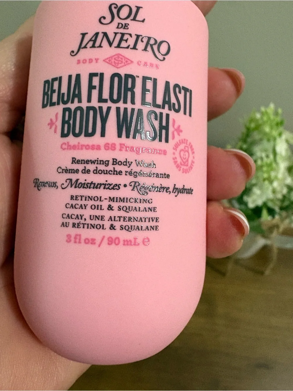 Sol de Janeiro Bundle of 2 Beija Flor Elasti-Cream 5oz and Elasti Body Wash 3oz
